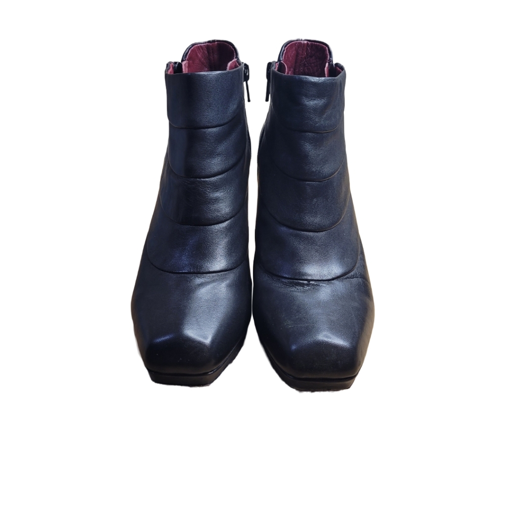 🛍3xHP🛍RARE[37M/6M] Oh! Talla Napa Silky Black Ankle Boots / Booties